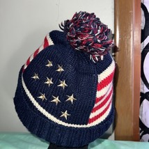 Red white and blue flag style hat - £6.93 GBP