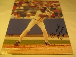 *Signed* OTIS NIXON Atlanta BRAVES  8&quot;x10&quot; Photo AUTOGRAPH  [c4d] - £12.07 GBP