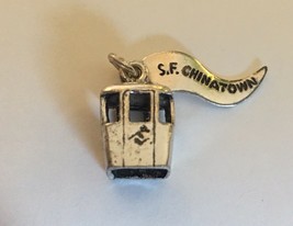 Vintage Sterling Silver Sky Tram Charm - $13.29