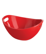 Rachael Ray Stoneware Round Serving Bowl Red New  10&quot; - $68.58 CAD