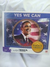 MB Hasbro BARACK OBAMA Commemorative Puzzle Yes We Can 1000 Pc. Sealed NEW - $12.86