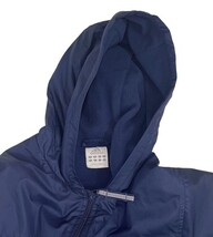 Adidas ClimaProof Wind Jacket Men’s S Blue Hooded Full Zip Training NWT image 8