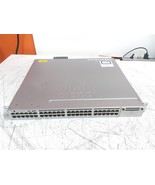 Cisco Catalyst WS-C3850-48F-E 48 Port PoE+ Gigabit Ethernet Switch w/ 1x... - $1,678.28 MXN