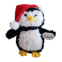 Wishpets Pengwen Plush Stuffed Animal Toy Penguin Christmas Santa Hat 20... - $19.94