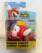 NEW World of Nintendo Super Mario Wave 29 CHEEP CHEEP 2.5-inch Mini-Figure - £14.24 GBP