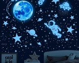 530Pcs Glowing Stars For Ceiling,Glow In The Dark Stars,Space Wall Decal... - $18.99