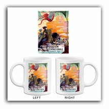 Rome Exposition Internationale - Mars - Novembre 1911 - Italy Travel Poster Mug - $23.99+