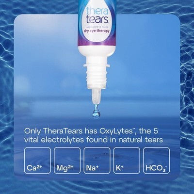 READ TheraTears Dry Eye Therapy Eye Drops for Dry Eyes, 0.5 Fl Oz EXP 9/2026 Item image 3