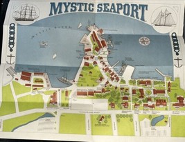 Mystic Seaport CT Map Brochure - $25.00