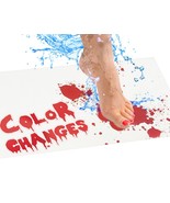 Color-Changing Bath Mat Turns Red When Wet for Bathroom Decor - $54.44