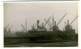 S S Karen Real Photo Postcard Sunk 1917 by U-Boat - $24.82