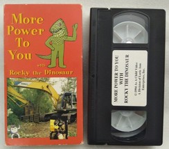 VHS More Power To You with Rocky the Dinosaur (VHS, 1994) - £29.36 GBP