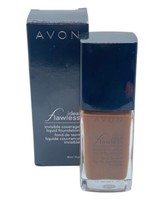 Avon Ideal Flawless Invisible Coverage Liquid Foundation RICH ESPRESSO 1 Fl Oz - £15.97 GBP