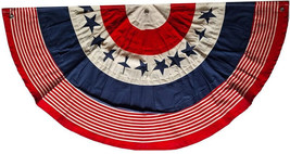 Artisan de Luxe Set of 2 Patriotic Bunting Memorial July 4th Stars Strip... - $66.52