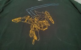 Overwatch Blizzard Tracer Outline Graphic Gamer T Shirt Black 3XL - £13.07 GBP