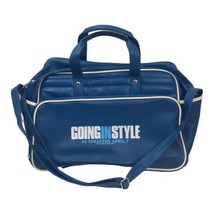 2017 Going In Style Warner Brothers Movie Promo Blue Vinyl Travel Duffle... - €46,42 EUR