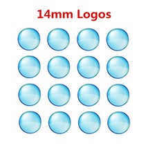 50pcs/100pcs 14mm Diameter Universal Epoxy Resin Crystal Logo for KEYDIY/VVDI Re - $80.28