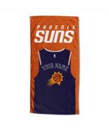 Phoenix Suns OFFICIAL NBA Jersey Personalized Beach Towel  - $929.81 MXN