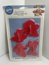 Vintage 1996 Looney Tunes Bugs &amp; Friends Wilton Cookie Cutter Set Unopened Bunny - £11.19 GBP