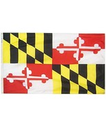 MARYLAND 3&#39;X5&#39; NYLON OUTDOOR FLAG - $40.80 CAD