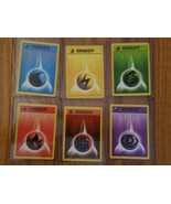 1999 1st Series Pokemon Base Set ALL Basic Energy Shadowless 97-102/102 ... - $18.80