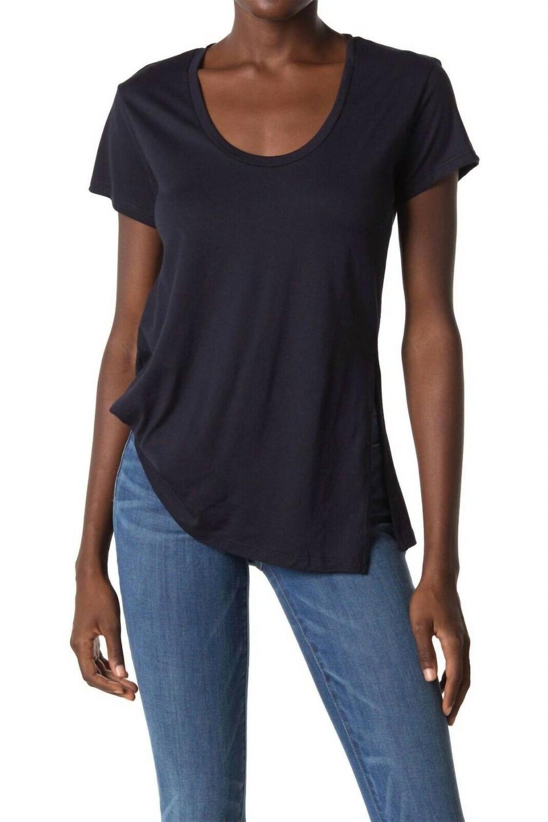 Habitual asymmetrical hem tencel tuck cotton shirt size M - $43.56