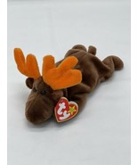 Retired Ty Beanie Baby Chocolate The Moose 1993 Vintage 90&#39;s - $22.68