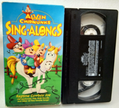 VHS Alvin and the Chipmunks - Sing Alongs Ragtime Cowboy Joe (VHS, 1993) - £8.76 GBP
