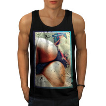 Ass Butt Girl Photo Sexy Tee Booty Love Men Tank Top - £10.35 GBP