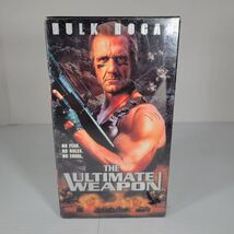 The Ultimate Weapon VHS SEALED 1998 Hulk Hogan Carl Marotte 90's Action ... - $72.39
