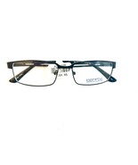 Robert Mitchel RM202122 Eyeglasses Black Rectangular Full Rim Frames 52-... - $74.25