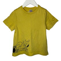 Peanuts by Hanna Andersson yellow kids shirt 6-7 - £7.57 GBP