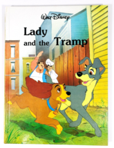 Walt Disney Lady &amp; the Tramp Picture Book Hardback Classic Series 1986 Vintage - £9.74 GBP