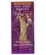 1964 New York World&#39;s Fair Brochure American Express Fair Value Packages... - £14.00 GBP