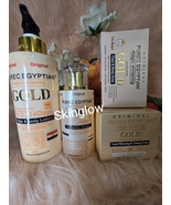 Original purec Egyptian gold body lotion, serum, soap &amp; face cream. - $140.11 CAD