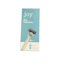 Joy By Gillette The Real  One 1 Razor + 2 Cartridges Men’s Shaver With B... - £4.67 GBP