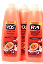 3 Count Alberto VO5 15 Oz Passion Fruit Smoothie With Soy Milk Moisture Shampoo - £20.44 GBP