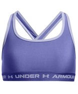 Under Armour 1369971 Girls Fitted Crossback Mid Solid Sport Bra Size YMD... - $376.33 MXN