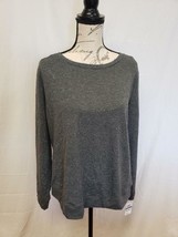MSRP $80 INC Womens Top Size XL Gray Embellished - £19.84 GBP