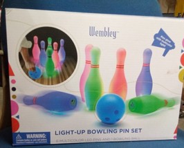 Wembley Light up Bowling Ball  Set 892dfp - $16.49