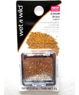 Wet n Wild Color Icon Brass Gold Micro Face &amp; Body Sparkly Glitter W/Cas... - $6.92