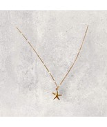 Kokonut Starfish~ SEA STAR Necklace / Collier - Gold Beach Life  - $456.37 MXN