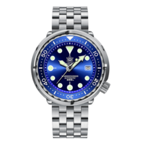 Steeldive SD1975C Automatic Diver Watch Seiko Tuna NH35 Movement Blue UK... - £129.00 GBP