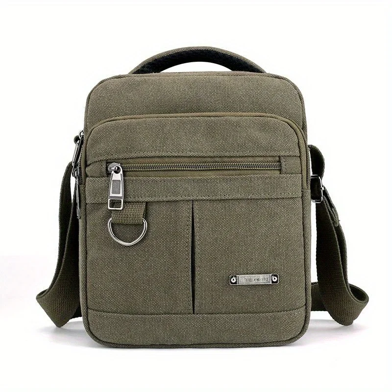 New Mens Fashion Canvas Bag Casual Handbag Shoulder Bag Messenger Bag - $20.37