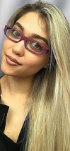 New Mikli by ALAIN MIKLI ML4510 3000 Violet 50mm Women&#39;s Eyeglasses Frame  - £117.53 GBP