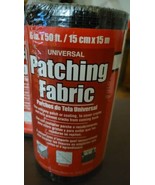 6&quot;x50&#39; BLK Patching Fabric,No 4502-GA,  Gardner-Gibson - £9.56 GBP