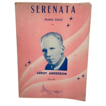 Serenata Vintage Piano Sheet Music 1949 Serenata Piano Solo Leroy Anderson - £6.72 GBP