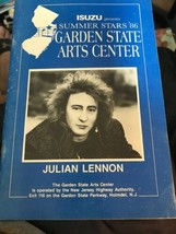 Julian Lennon Program New Jersey 1986 Garden State Arts Center - $11.08 CAD
