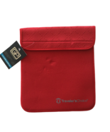 Traveler&#39;s Choice Small Neoprene Pouch Red 9&quot;H x 8&quot;W - $18.94