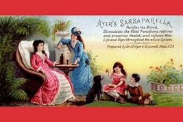 Ayer&#39;s Sarsaparilla Purifies the Blood - Art Print - £17.51 GBP+